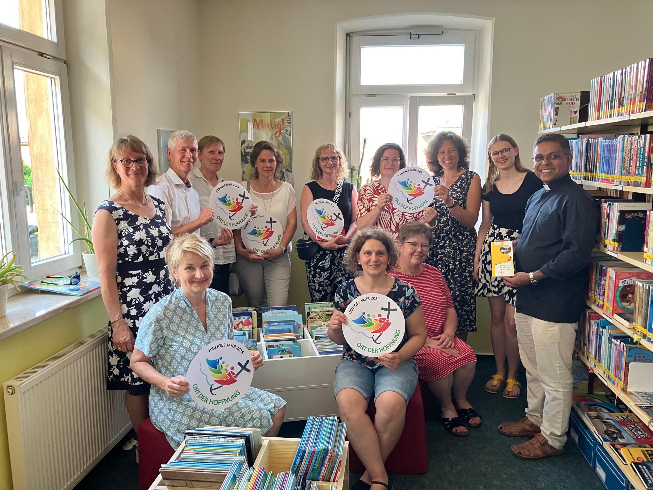 Übergabe Orte der Hoffnung in Ebensfeld