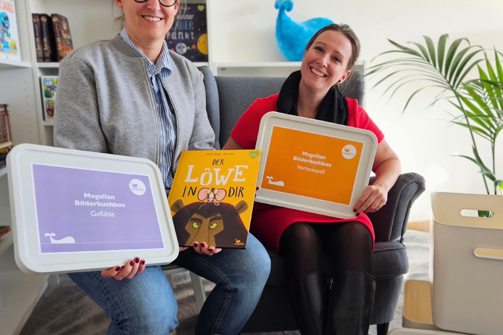 Bilderbuchboxen zum Verlaih