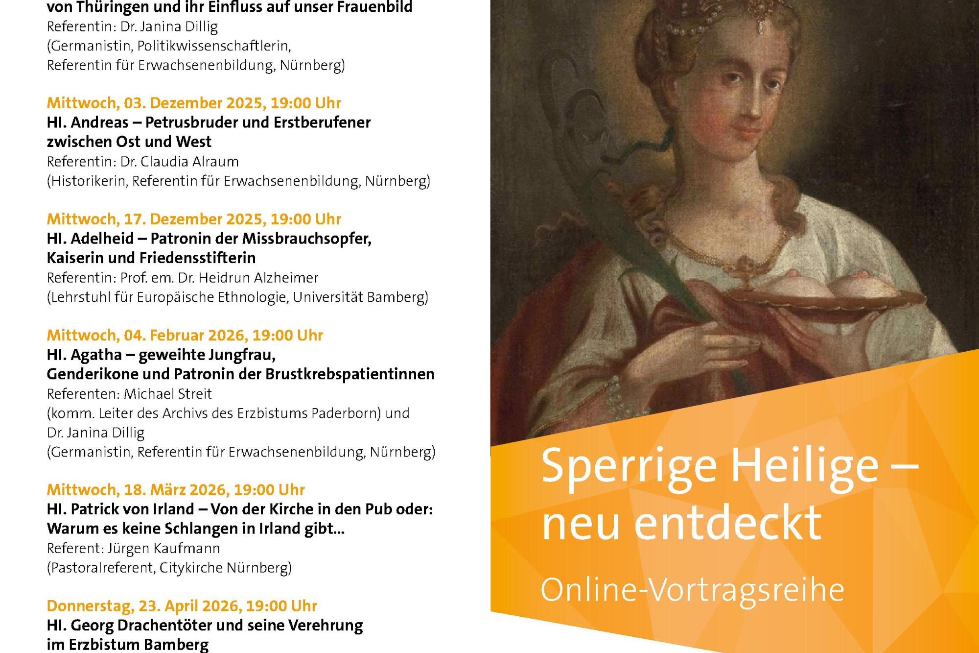 Sperrige Heilige Flyer 2025