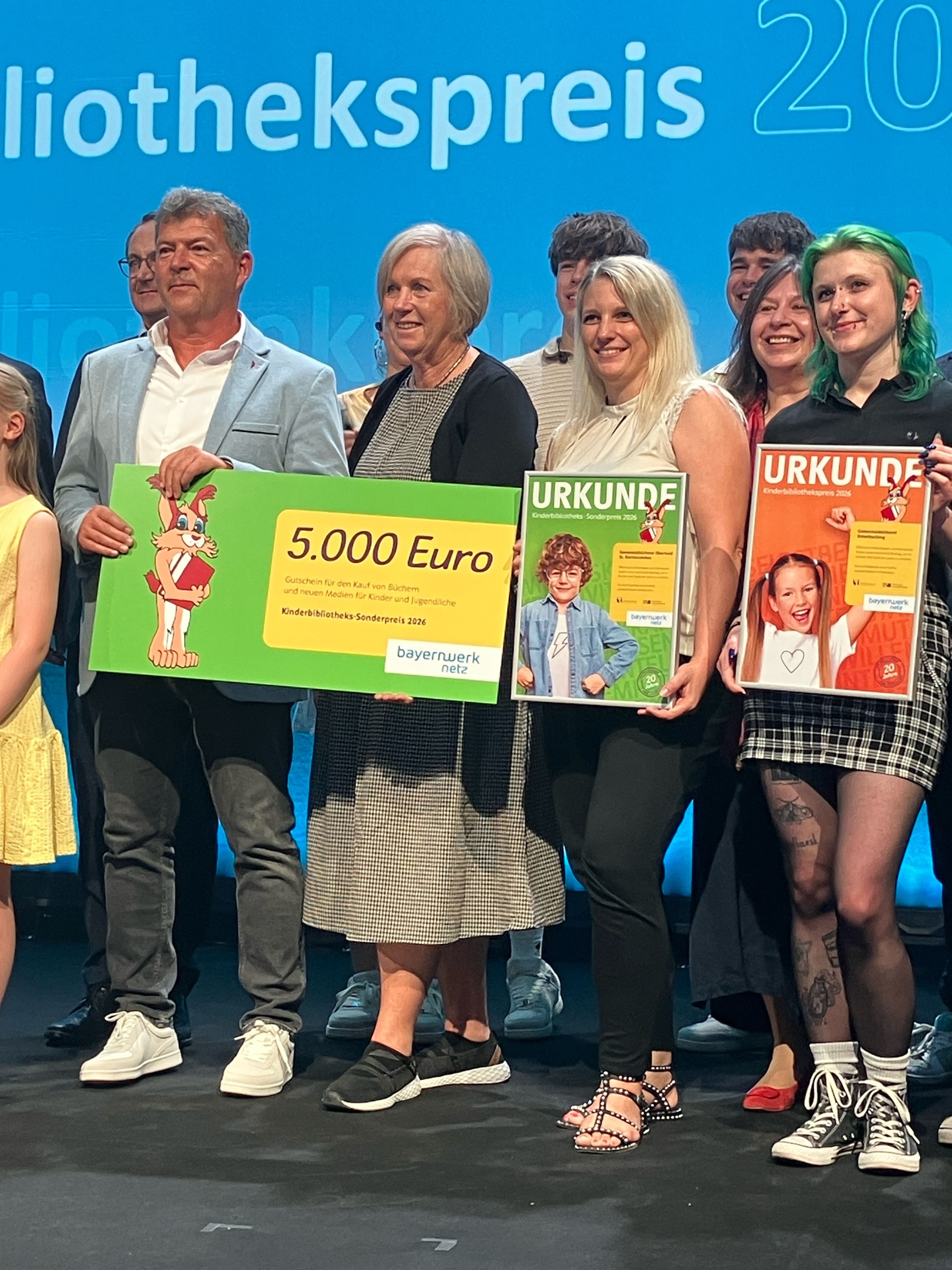 Verleihung Lesezeichen 2026