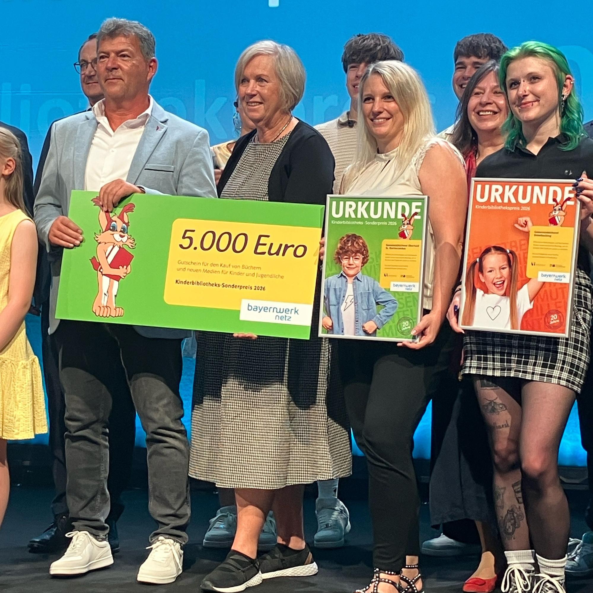 Verleihung Lesezeichen 2026